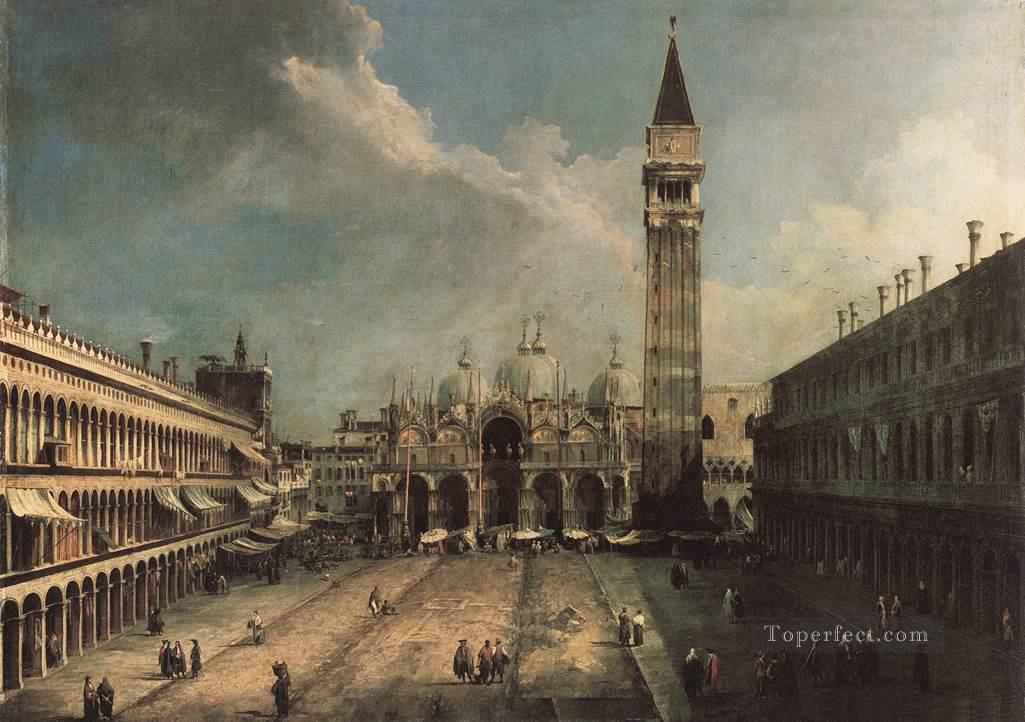 CANALETTO Piazza San Marco Canaletto Venice Oil Paintings